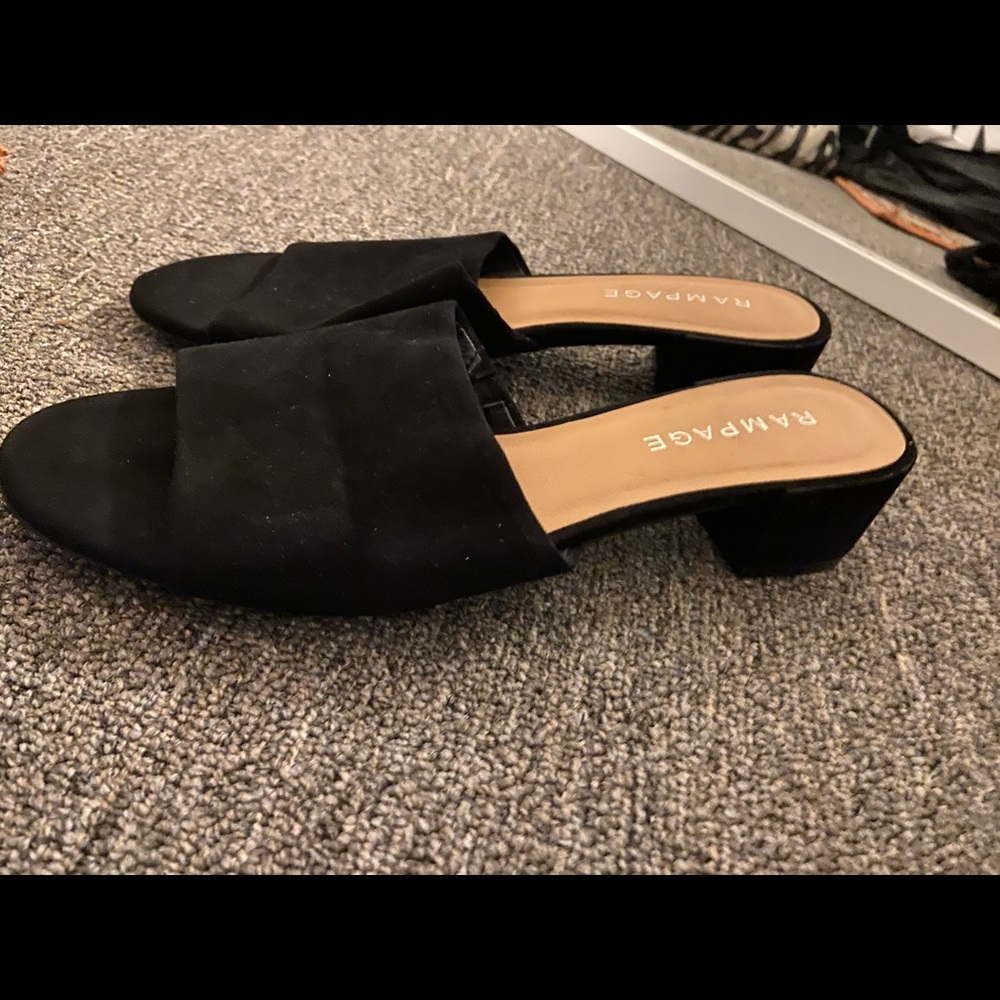 Black sandals